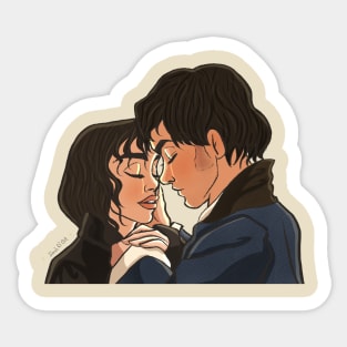 Ms. Bennet & Mr. Darcy Sticker